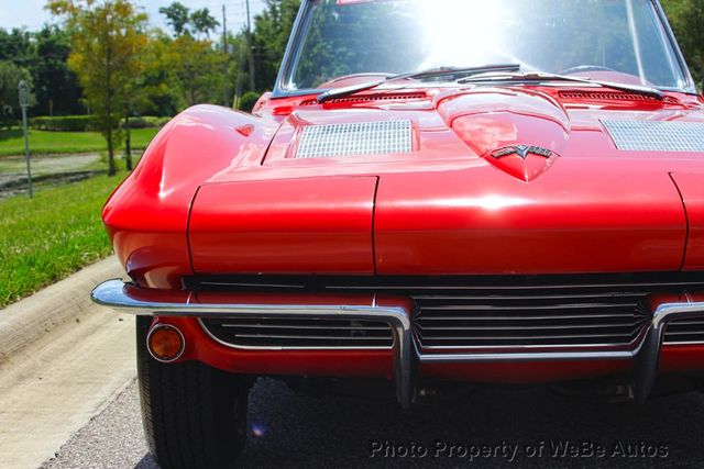 1963 Chevrolet Corvette 327/340 HP 4-Speed, Factory Power Windows - 23047856 - 31