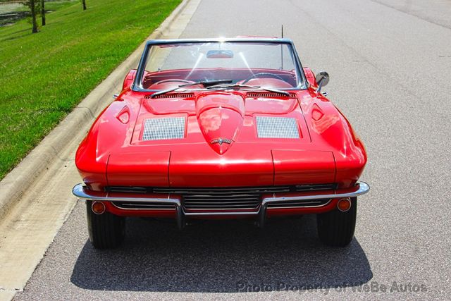 1963 Chevrolet Corvette 327/340 HP 4-Speed, Factory Power Windows - 23047856 - 33