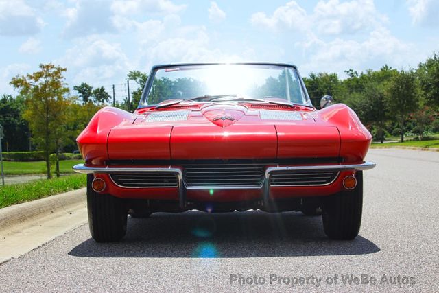 1963 Chevrolet Corvette 327/340 HP 4-Speed, Factory Power Windows - 23047856 - 34