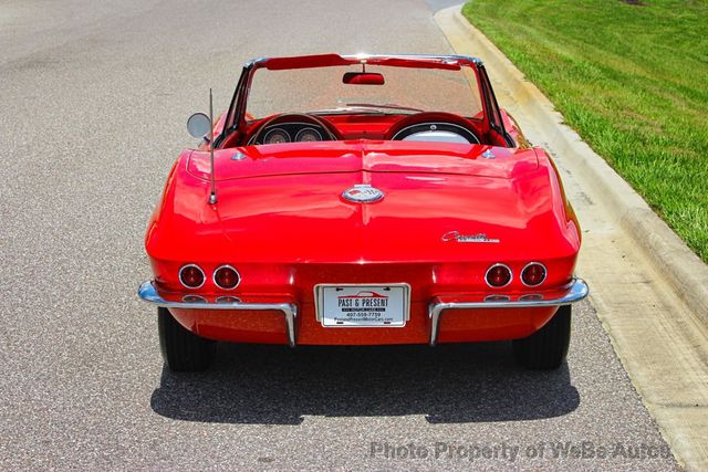 1963 Chevrolet Corvette 327/340 HP 4-Speed, Factory Power Windows - 23047856 - 3