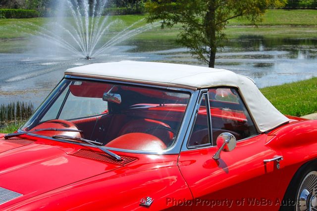 1963 Chevrolet Corvette 327/340 HP 4-Speed, Factory Power Windows - 23047856 - 39
