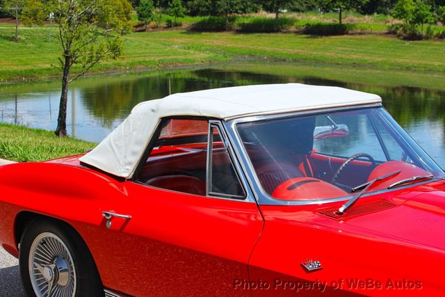 1963 Chevrolet Corvette 327/340 HP 4-Speed, Factory Power Windows - 23047856 - 43