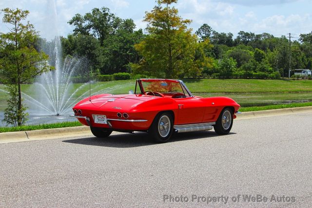 1963 Chevrolet Corvette 327/340 HP 4-Speed, Factory Power Windows - 23047856 - 4