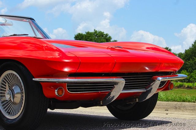 1963 Chevrolet Corvette 327/340 HP 4-Speed, Factory Power Windows - 23047856 - 51