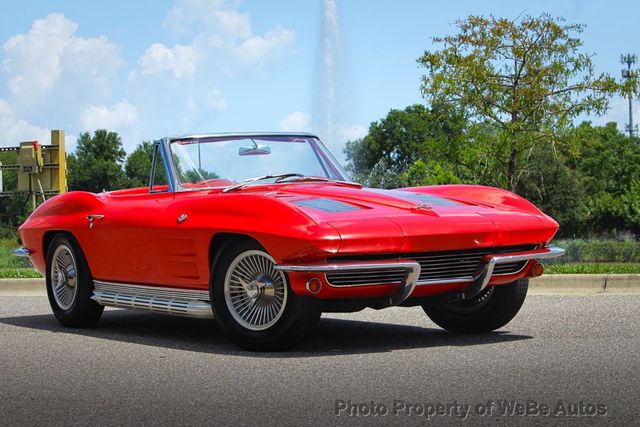 1963 Chevrolet Corvette 327/340 HP 4-Speed, Factory Power Windows - 23047856 - 57