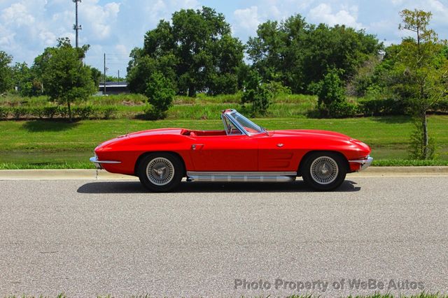1963 Chevrolet Corvette 327/340 HP 4-Speed, Factory Power Windows - 23047856 - 5