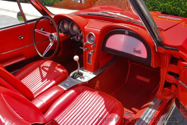 1963 Chevrolet Corvette 327/340 HP 4-Speed, Factory Power Windows - 23047856 - 67