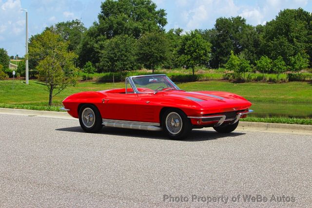 1963 Chevrolet Corvette 327/340 HP 4-Speed, Factory Power Windows - 23047856 - 6