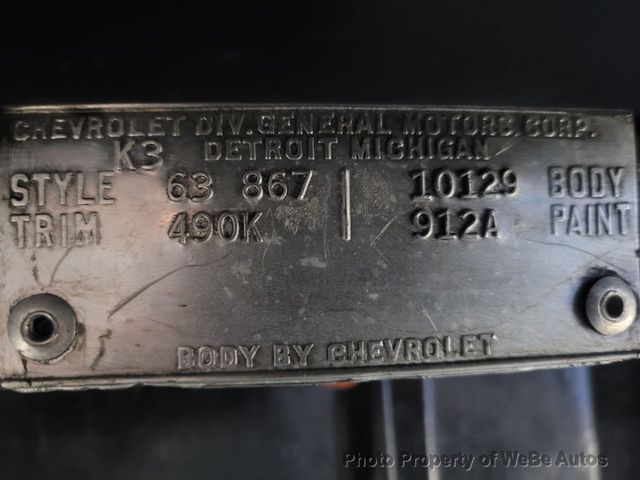 1963 Chevrolet Corvette Convertible - 21510464 - 14