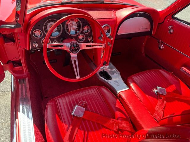 1963 Chevrolet Corvette Fresh Body Off Restored Fuelie Split Window - 22459430 - 25