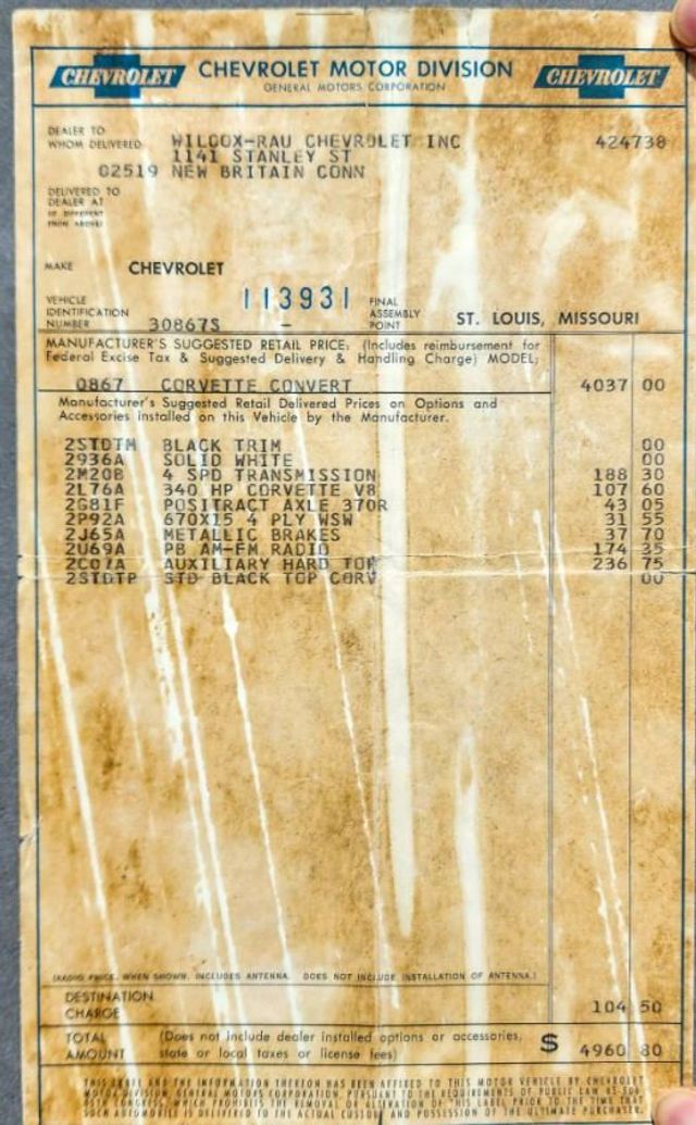 1963 Chevrolet Corvette Sting Ray SOLD - 21868103 - 38