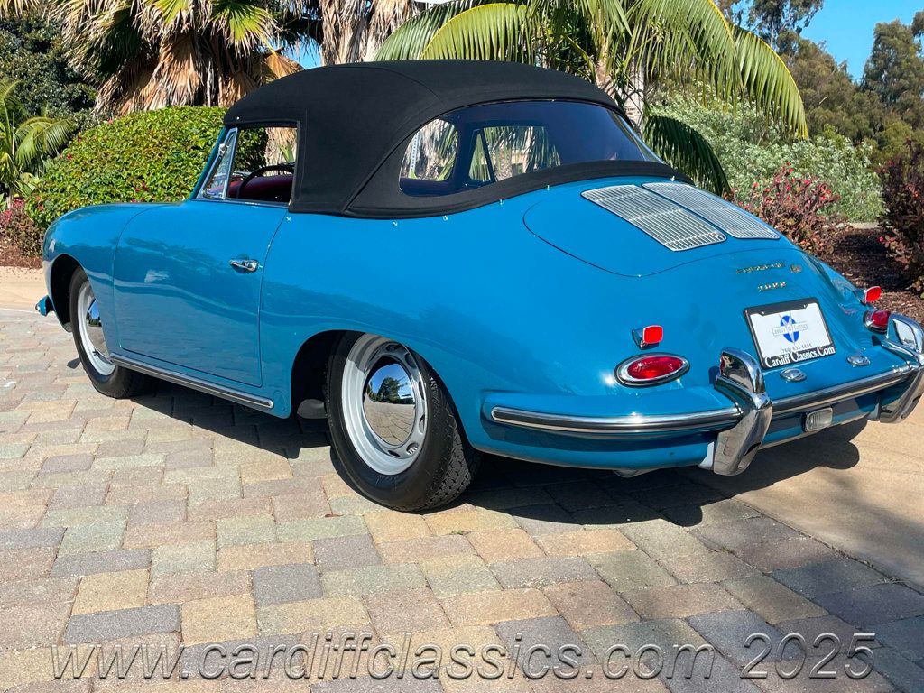1963 Porsche 356B Cabriolet - 22886060 - 2