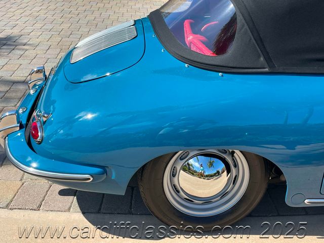 1963 Porsche 356B Cabriolet  - 22886060 - 61