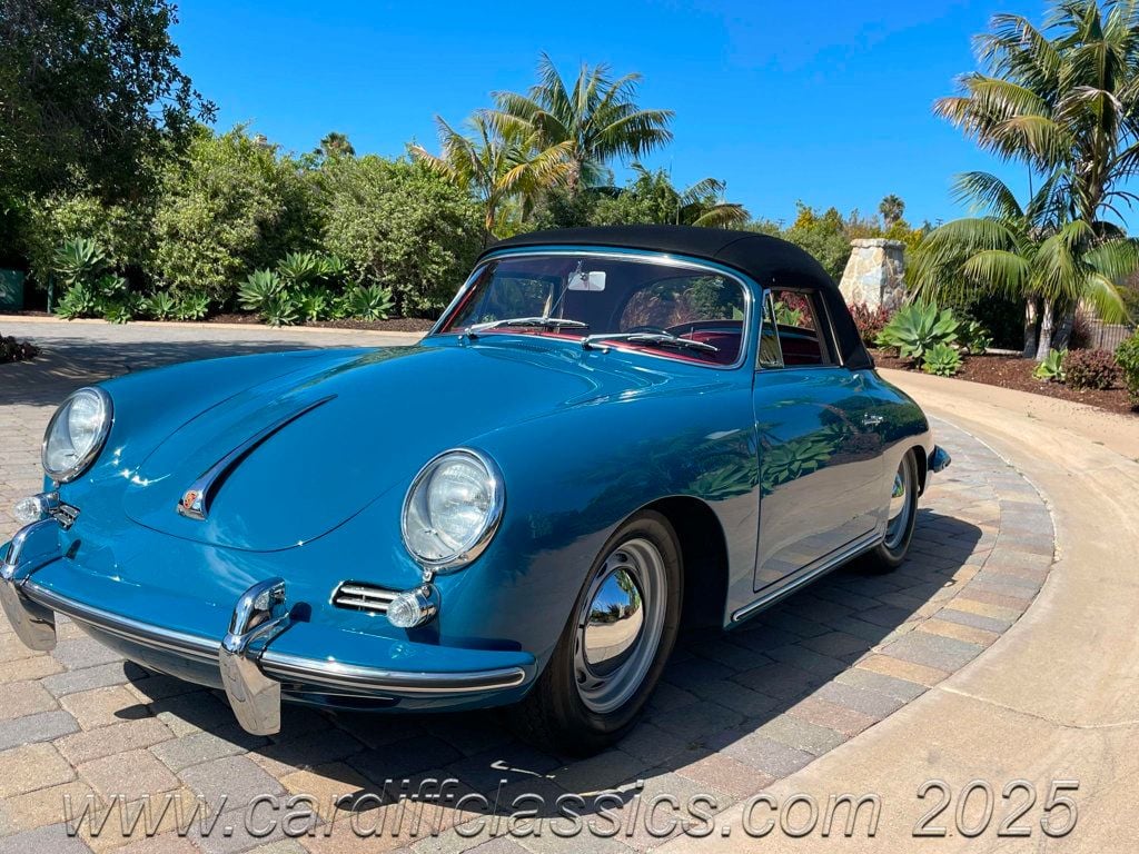 1963 Porsche 356B Cabriolet - 22886060 - 63