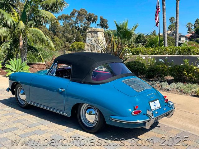 1963 Porsche 356B Cabriolet  - 22886060 - 67