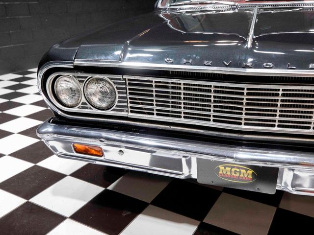 1964 Chevrolet Chevelle SLICK BLACK PAINT - NICE MUSCLE CAR - 4 SPEED - 22970228 - 11