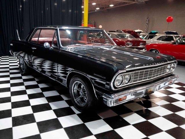 1964 Chevrolet Chevelle SLICK BLACK PAINT - NICE MUSCLE CAR - 4 SPEED - 22970228 - 12