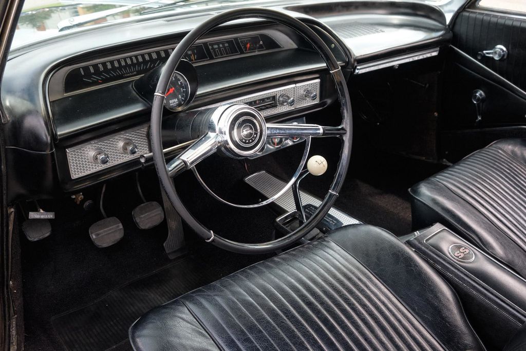 1964 Chevrolet Impala SS Dual Quad 409 Black on Black - 22084132 - 11