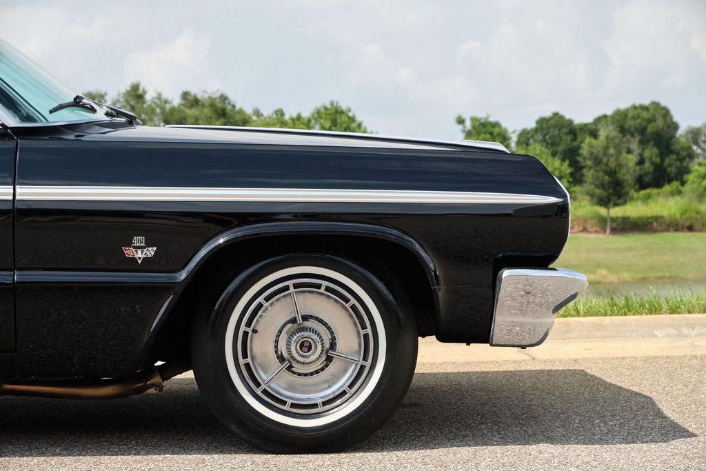1964 Chevrolet Impala SS Dual Quad 409 Black on Black - 22084132 - 71