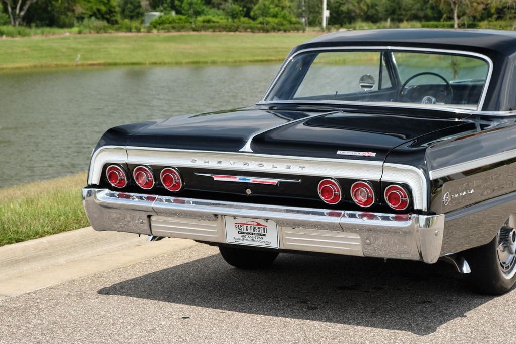 1964 Chevrolet Impala SS Dual Quad 409 Black on Black - 22084132 - 74