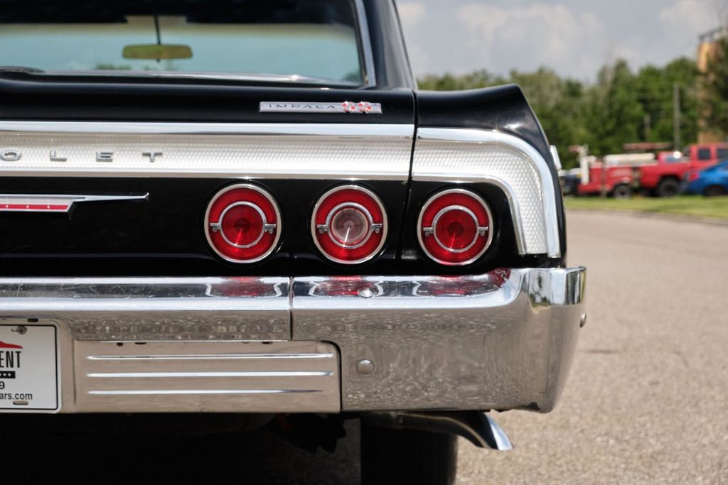 1964 Chevrolet Impala SS Dual Quad 409 Black on Black - 22084132 - 77