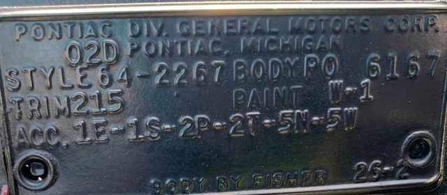 1964 Pontiac GTO  - 19070647 - 55