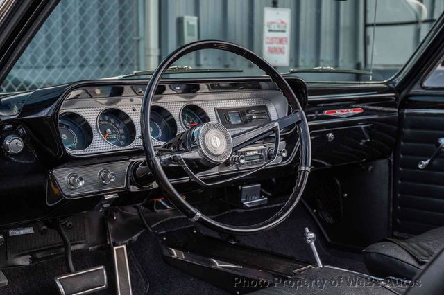 1964 Pontiac GTO Lemans PHS Docs, Triple Black, GTO Badged, Power Top, Classic Pontiac Style - 22836915 - 11