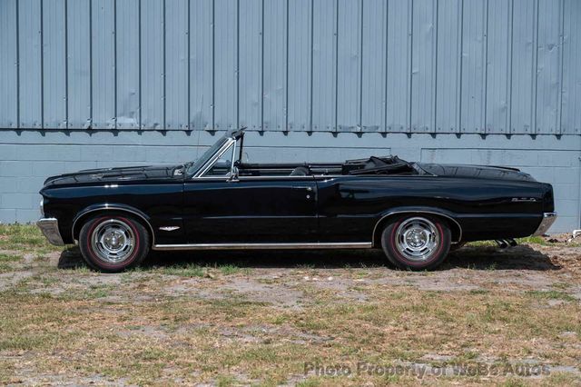 1964 Pontiac GTO Lemans PHS Docs, Triple Black, GTO Badged, Power Top, Classic Pontiac Style - 22836915 - 23