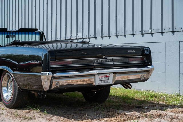 1964 Pontiac GTO Lemans PHS Docs, Triple Black, GTO Badged, Power Top, Classic Pontiac Style - 22836915 - 27