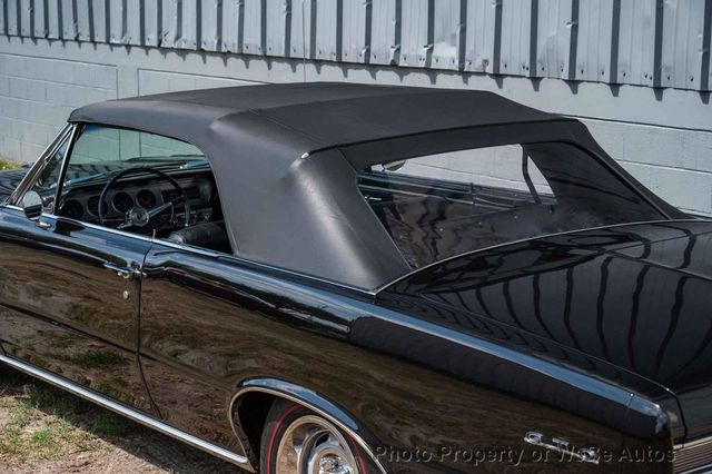 1964 Pontiac GTO Lemans PHS Docs, Triple Black, GTO Badged, Power Top, Classic Pontiac Style - 22836915 - 38
