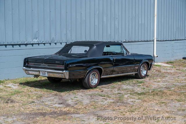 1964 Pontiac GTO Lemans PHS Docs, Triple Black, GTO Badged, Power Top, Classic Pontiac Style - 22836915 - 41