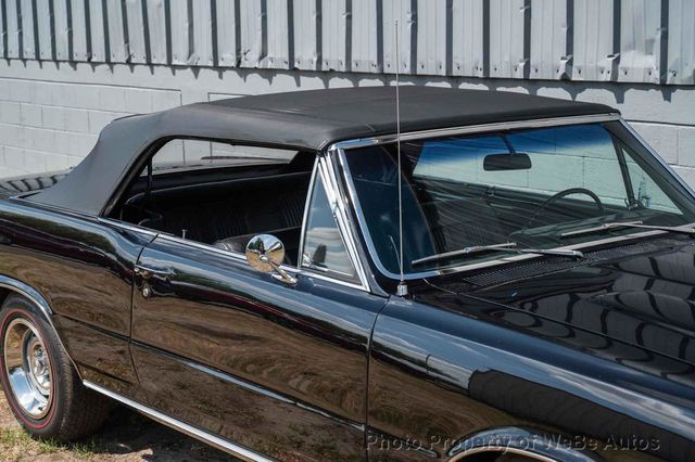 1964 Pontiac GTO Lemans PHS Docs, Triple Black, GTO Badged, Power Top, Classic Pontiac Style - 22836915 - 44