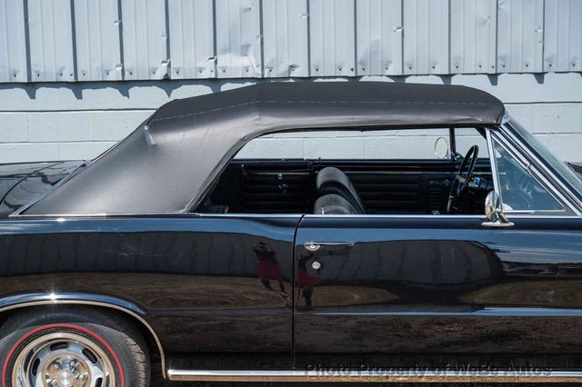 1964 Pontiac GTO Lemans PHS Docs, Triple Black, GTO Badged, Power Top, Classic Pontiac Style - 22836915 - 45