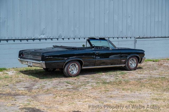 1964 Used Pontiac GTO Lemans PHS Docs, Triple Black, GTO Badged
