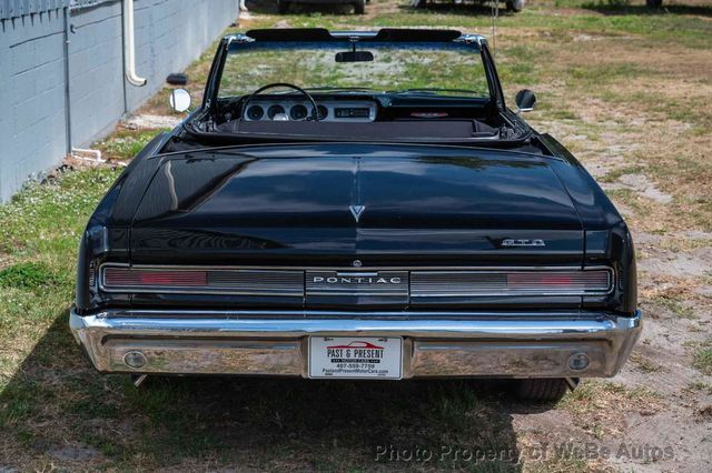 1964 Pontiac GTO Lemans PHS Docs, Triple Black, GTO Badged, Power Top, Classic Pontiac Style - 22836915 - 58
