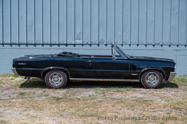 1964 Pontiac GTO Lemans PHS Docs, Triple Black, GTO Badged, Power Top, Classic Pontiac Style - 22836915 - 5