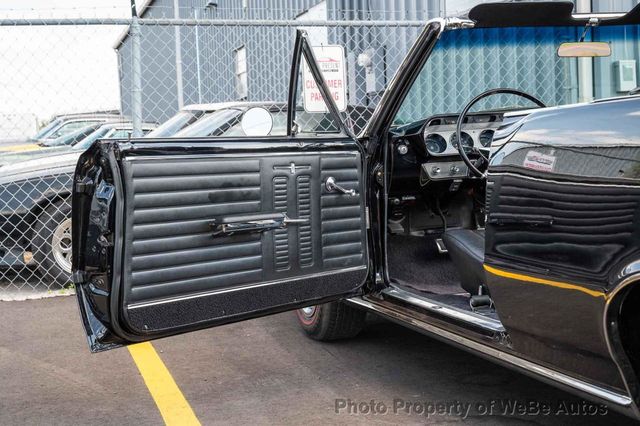 1964 Pontiac GTO Lemans PHS Docs, Triple Black, GTO Badged, Power Top, Classic Pontiac Style - 22836915 - 62