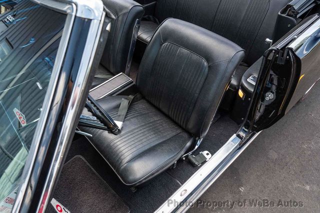 1964 Pontiac GTO Lemans PHS Docs, Triple Black, GTO Badged, Power Top, Classic Pontiac Style - 22836915 - 65