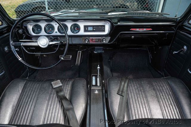 1964 Pontiac GTO Lemans PHS Docs, Triple Black, GTO Badged, Power Top, Classic Pontiac Style - 22836915 - 73