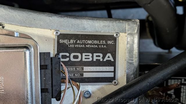 1964 Shelby Cobra FIA 50th Anniversary Limited Edition For Sale - 22813917 - 80