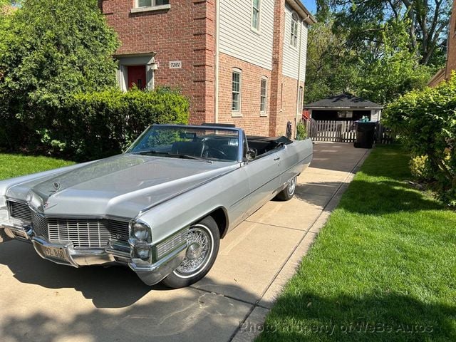 1965 Cadillac DeVille Convertible For Sale - 22533313 - 0