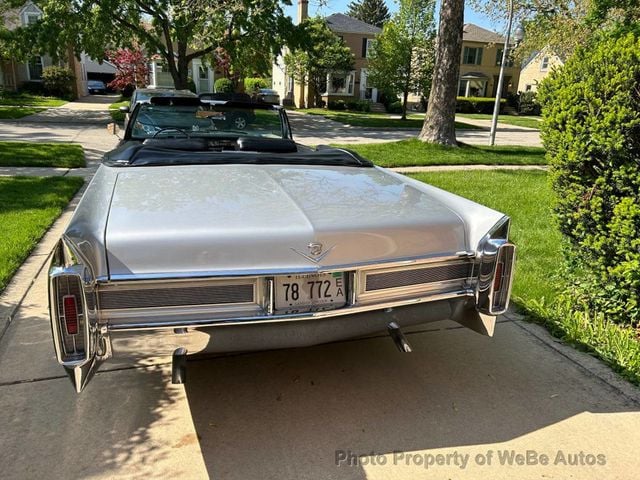 1965 Cadillac DeVille Convertible For Sale - 22533313 - 3