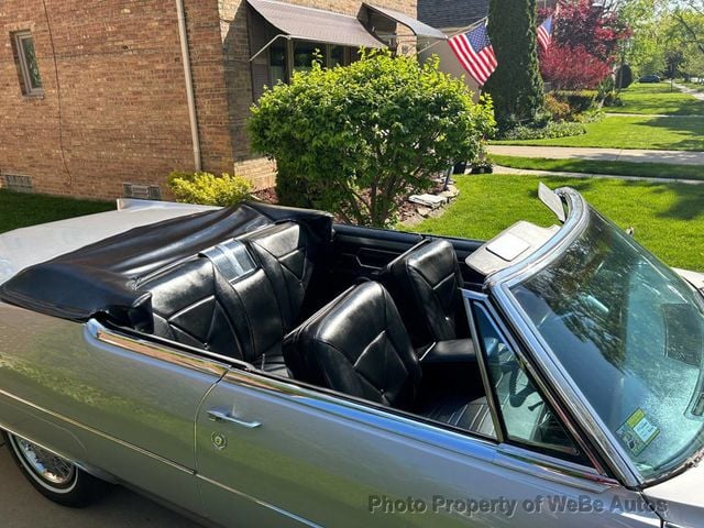 1965 Cadillac DeVille Convertible For Sale - 22533313 - 7