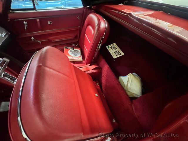 1965 Chevrolet Corvette L58 Roadster For Sale  - 22941449 - 31