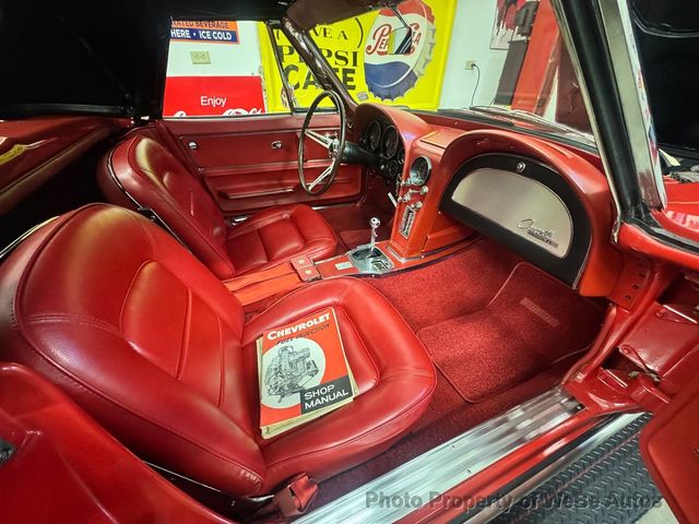 1965 Chevrolet Corvette L58 Roadster For Sale  - 22941449 - 36