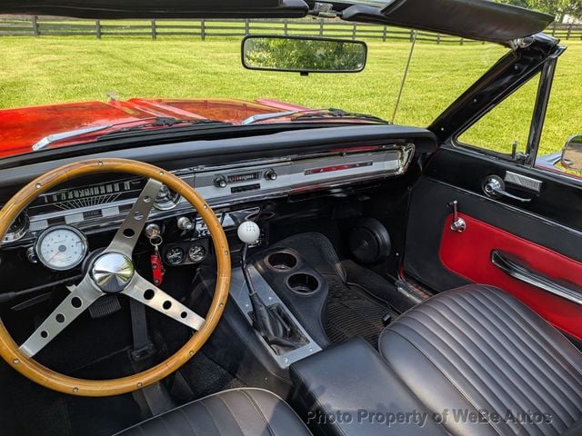 1965 Ford Falcon Futura Convertible For Sale - 22868455 - 26