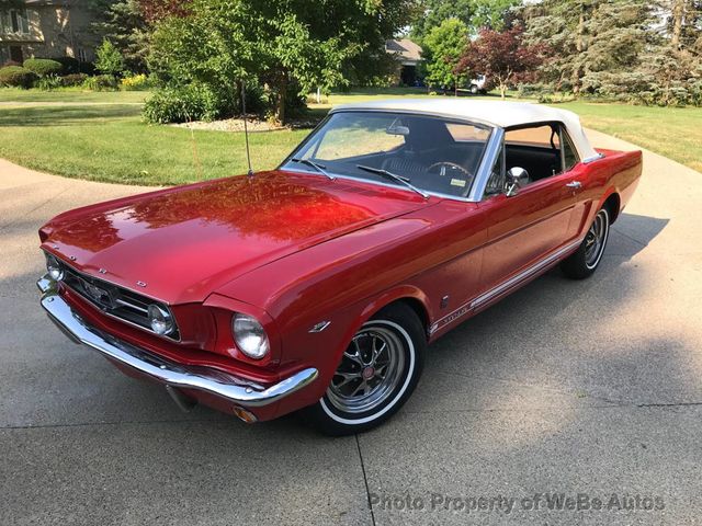 1965 Ford Mustang Convertible 289 V8 For Sale - 22593785 - 4