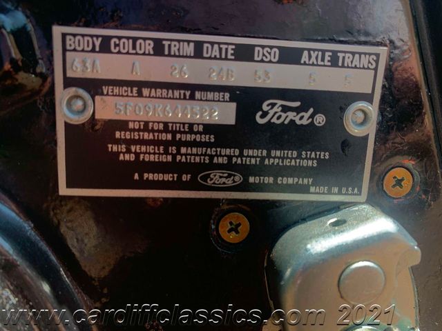 1965 Ford Mustang Fastback K-Code  - 20407525 - 21