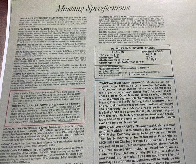 1965 Ford Mustang V8 Fastback  - 21961938 - 23