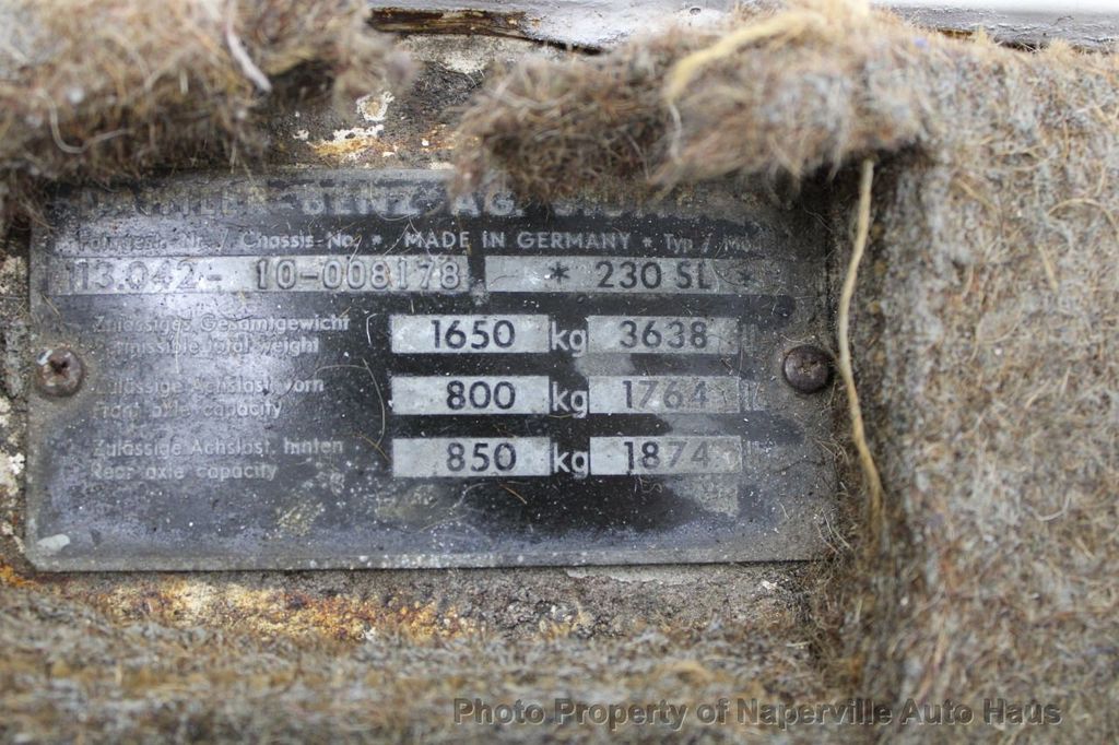 1965 MERCEDES BENZ 230SL CONVERTIBLE - Image 25